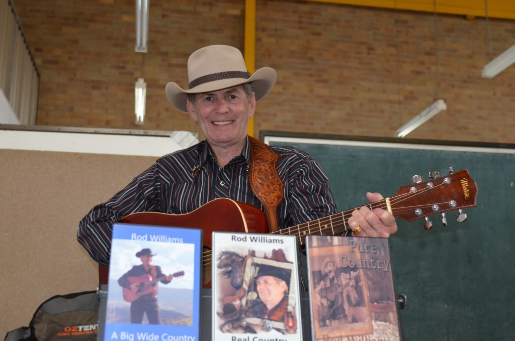 Brisbane-based country music singer Rod Williams was among the performers at the Allora Goomburra Country Music Stampede, returning to the town he once owned a pub in 40 years ago. 